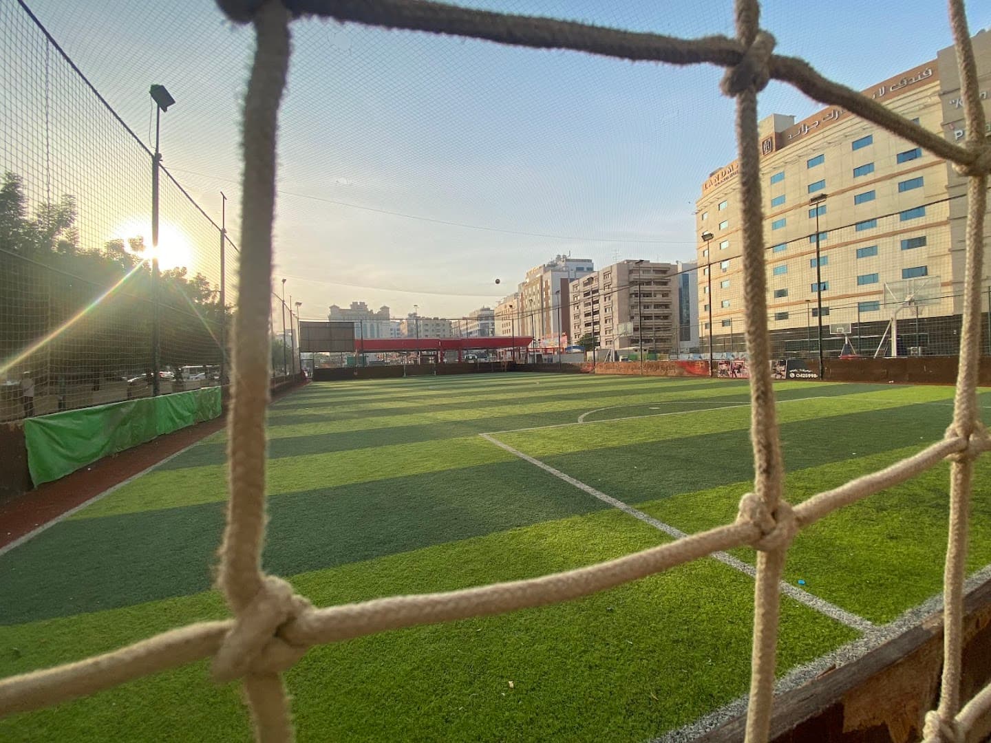 Riqqa Football and Basketball courts